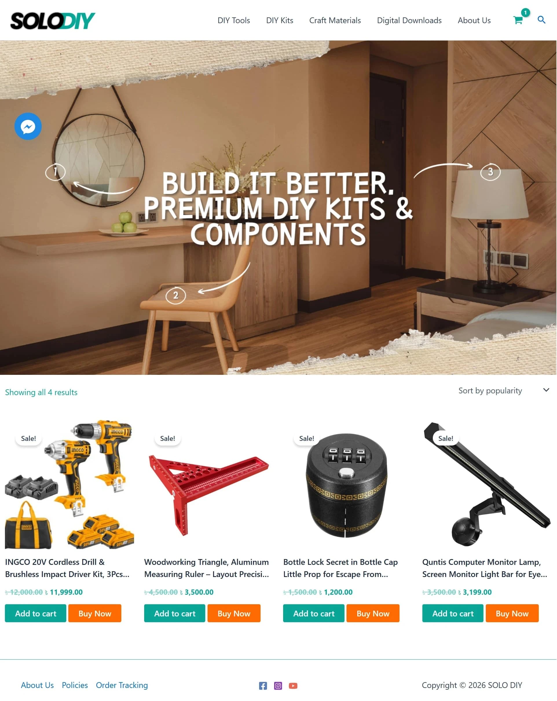 SOLODIY - DIY E-commerce Platform